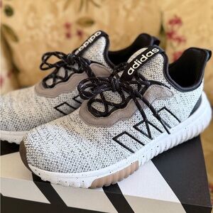 Adidas Black and Gray Sneakers